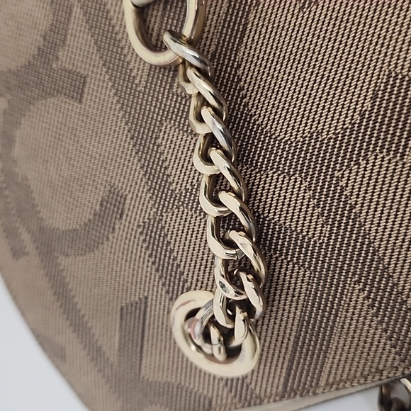 Calvin Klein Hayden Monogram Chain Satchel - Picture 10 of 12